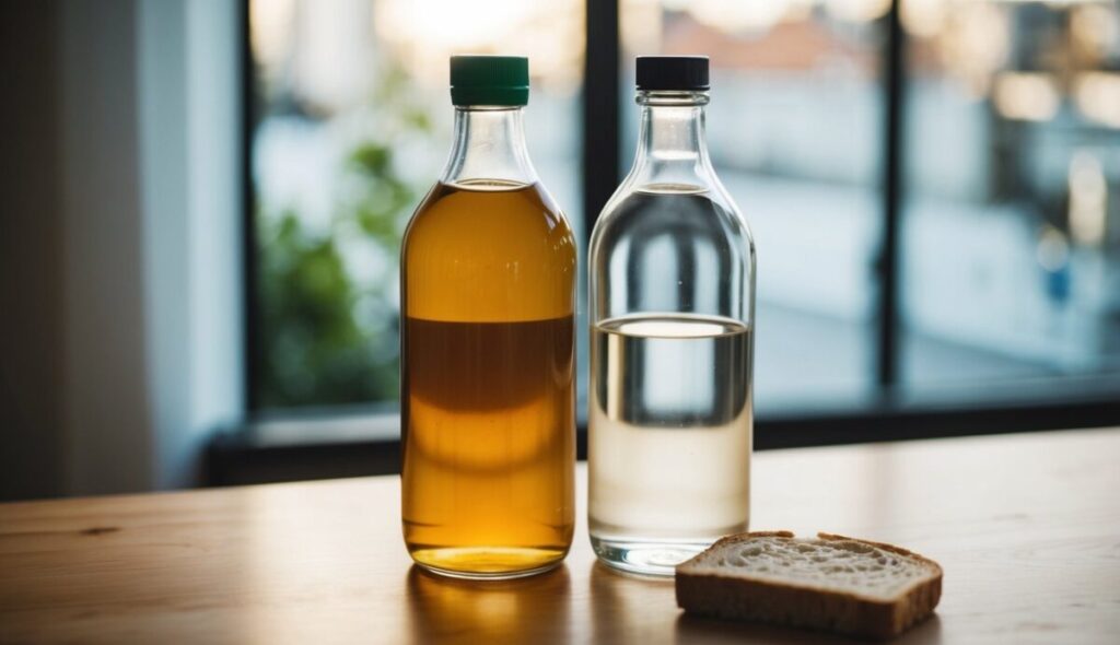 apple cider vinegar and white vinegar